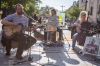 Buskers Fest v Českých Budějovicích. Pouliční umělci byli všude