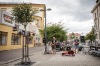Buskers Fest v Českých Budějovicích. Pouliční umělci byli všude