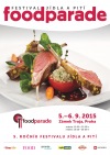 Festival Foodparade 2015 naservíruje delikatesy. Ochutnat můžete na dece i doma