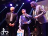 Na plese fotbalového týmu MAS Táborsko rozdávali poháry. Cenu dostala i dívka