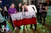 Originální maturitní ples. Masky a letadla se proháněly budovou Střelnice 