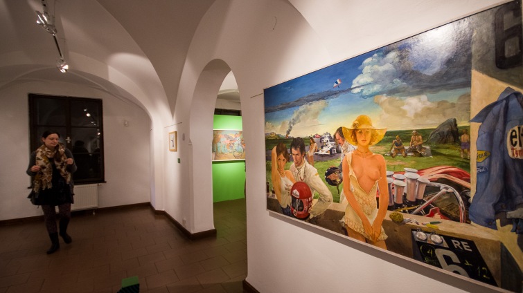 Wortnerův dům obsadily tři nové výstavy. Reflektují sport, stíny života a imaginární tvory