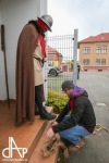 Desetibojař a šéftrenér reprezentace Tomáš Dvořák si s chutí zahrál Jana Žižku 