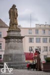 Desetibojař a šéftrenér reprezentace Tomáš Dvořák si s chutí zahrál Jana Žižku 