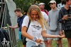 Tak končil den jedna na Szigetu. Při koncertu Manu Chao vtrhl na pódium tyranosaurus