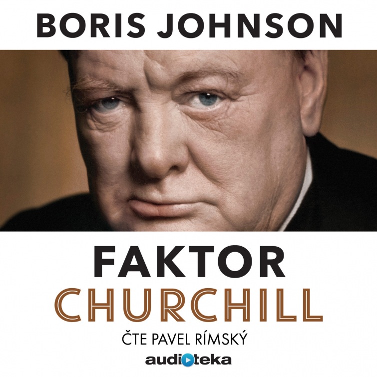 Soutěž o audioknihu Faktor Churchill od Audiotéky