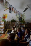Netolická knihovna se v mrazivém večeru ocitla v tropech 