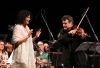 Iva Bittová s Jihočeskou filharmonií excelovala. Táborské publikum jí vestoje zazpívalo 