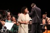 Iva Bittová s Jihočeskou filharmonií excelovala. Táborské publikum jí vestoje zazpívalo 