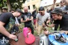 Tady to vřelo. Na závodech rychlovarných konvic nechyběla legrace a napětí