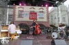 Bohemia Jazz Fest: Hrálo se na ráfek od kola i sprejem. Náměstí v Táboře tančilo