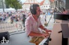 Bohemia Jazz Fest: Hrálo se na ráfek od kola i sprejem. Náměstí v Táboře tančilo