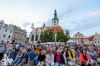 Bohemia Jazz Fest: Hrálo se na ráfek od kola i sprejem. Náměstí v Táboře tančilo