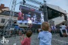 Bohemia Jazz Fest: Hrálo se na ráfek od kola i sprejem. Náměstí v Táboře tančilo