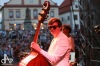 Bohemia Jazz Fest: Hrálo se na ráfek od kola i sprejem. Náměstí v Táboře tančilo