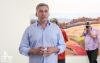 Krajina je pro mě boží dar, říká výtvarník Pavel Klíma. Výstavu můžete vidět v Galerii 4MAT