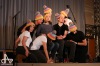 Herci se žáky základní školy zkoledovali sál táborské Střelnice