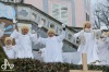 Krumlovští ochotníci ProRadost sehráli Anděla Páně na točně. Publikum se zalykalo smíchy