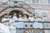 Krumlovští ochotníci ProRadost sehráli Anděla Páně na točně. Publikum se zalykalo smíchy