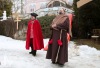 Krumlovští ochotníci ProRadost sehráli Anděla Páně na točně. Publikum se zalykalo smíchy