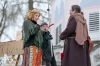 Krumlovští ochotníci ProRadost sehráli Anděla Páně na točně. Publikum se zalykalo smíchy