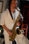 Rakouské duo Sax & Crime předvedlo i šlapající funky