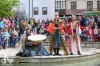 Před Sladovnou přistáli mimozemšťané. Zahájili městský festival Pískoviště