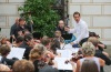Orchestr Bolech uchvátil publikum filmovými melodiemi na nádvoří zámku v Třeboni