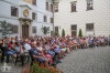 Orchestr Bolech uchvátil publikum filmovými melodiemi na nádvoří zámku v Třeboni