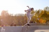 Na skateboardu se proháněl vodník, klaun i žralok 