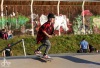Na skateboardu se proháněl vodník, klaun i žralok 