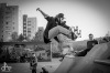 Na skateboardu se proháněl vodník, klaun i žralok 