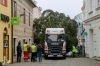 Vánoční strom v Táboře bude hezčí. Pracovníky ale pořádně potrápil