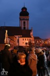 Tábor i Bechyně rozsvítily vánoční strom. S Nuzickým zvonkem zpívalo celé náměstí