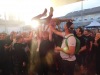 Vykřičené hlasivky a stage diving. Vypsaná fixa zahájila léto před klubem Garage