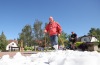 Horská služba v Plané nad Lužnicí slavila 30 let. Členové si vyjeli na běžkách