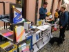 Festival nakladatelů Tabook skončil na ulici. Na pódium se vrátili Sabot