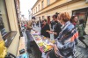 Festival nakladatelů Tabook skončil na ulici. Na pódium se vrátili Sabot