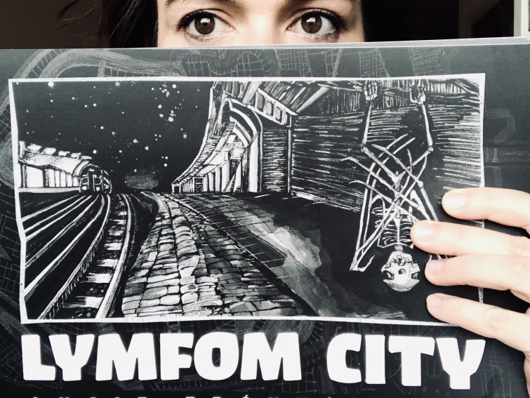Lucie Trávníčková bojuje s rakovinou komiksem. Vzniká unikátní kniha Lymfom City