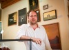 Hudebník a herec Ondřej Brousek je zdatným malířem. Díla představuje v Táboře 