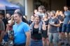 Publikum zpívalo na letní scéně klubu Garage s Peshatou i Visacím zámkem