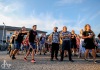 Publikum zpívalo na letní scéně klubu Garage s Peshatou i Visacím zámkem