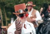 Ze zámku Konopiště se kouřilo. Parní festival zdobily steampunkové kostýmy i krásné stroje