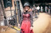 Ze zámku Konopiště se kouřilo. Parní festival zdobily steampunkové kostýmy i krásné stroje