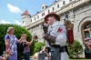 Ze zámku Konopiště se kouřilo. Parní festival zdobily steampunkové kostýmy i krásné stroje