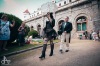 Ze zámku Konopiště se kouřilo. Parní festival zdobily steampunkové kostýmy i krásné stroje