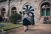 Ze zámku Konopiště se kouřilo. Parní festival zdobily steampunkové kostýmy i krásné stroje