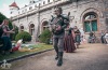 Ze zámku Konopiště se kouřilo. Parní festival zdobily steampunkové kostýmy i krásné stroje