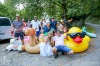 Velká zvířata obsadila Lužnici. Na Benešově mlýně překvapila svatbu
