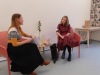 Klára Vlasáková přivezla do Tábora svoje Praskliny i netečnou Kouli